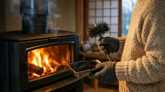 薪ストーブの煙突が詰まる原因は?すす・クレオソート対策と安全な点検の目安