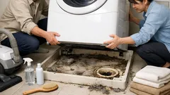 洗濯機の下の掃除で詰まり・水漏れを防ぐ方法を4手順で解説