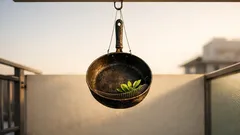 古いフライパンが吊り鉢に変身する作り方と失敗しないコツ