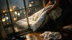 雨で濡れた布団の乾かし方まとめ:臭い・カビを防ぐ最初の10分